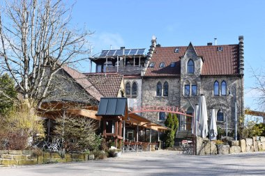 Lichtenstein Şatosu Almanya Peri Masalı Kalesi