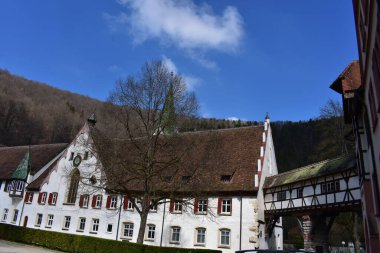  Blaubeuren Manastırı Alman Swabian Alplerindeki Tarihi Manastırı
