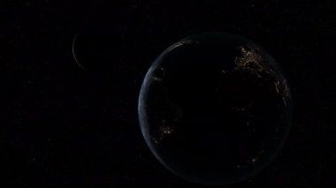 Toprak, ay ve güneş uzay hareketlerinde parlıyor