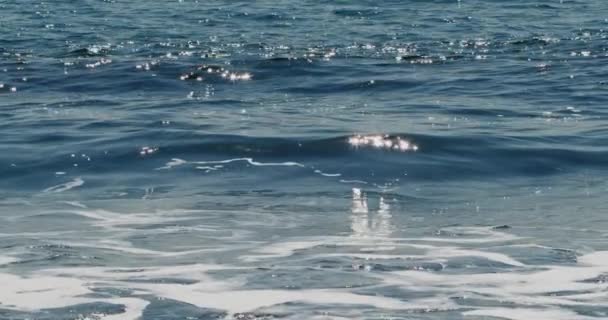 Mesmerizing Slow Motion Footage Ocean Waves Crashing Stock Videa Relaxace — Stock video