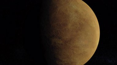 Venüs uzay yörüngesinde 4k desenli