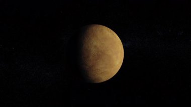 Venüs uzay yörüngesinde 4k desenli