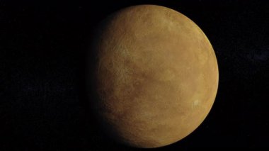 Venüs uzay yörüngesinde 4k desenli