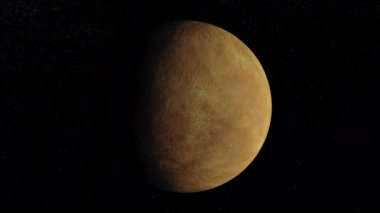 Venüs uzay yörüngesinde 4k desenli