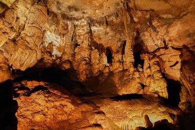 The Cave of Don Juan or Jalance.It develops in a geological context of microcrystalline limestone, in the last marine sediments of the Upper Cretaceous.Located in Jalance,Valencia community, Spain.