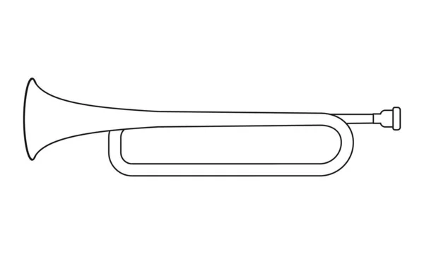 Легкая Раскраска Векторной Иллюстрации Трубы Белом Фоне — стоковый вектор