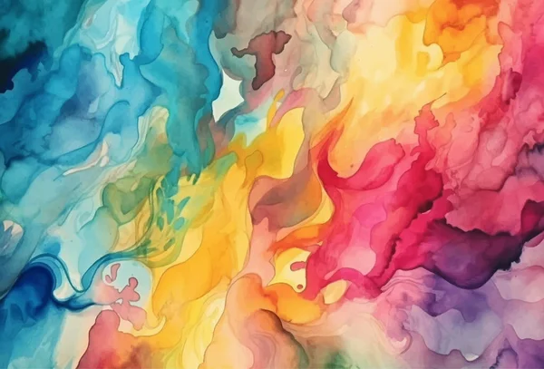 stock image Abstract watercolor colorful background