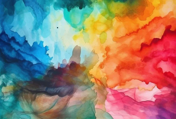 stock image Abstract watercolor colorful background