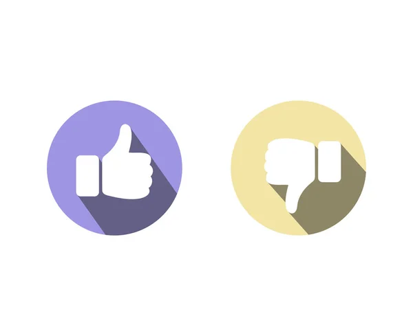 Dislike Icon Thumb Thumb Symbols — Stock Vector