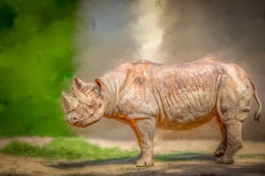 Keskin Turuncu gagalı ve Sarı Gözlü Balıkçıl Kafası