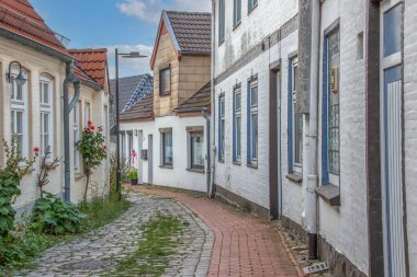 Tarihi Konut Alanına Giden Manzaralı Dar Yol