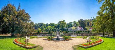 Blankenburg 'daki Halk Parkı, Harz, Almanya 