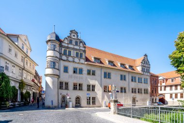 Quedlinburg Şatosu, Harz, Almanya 