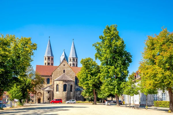 Iglesia Nuestra Señora Halberstadt Harz Alemania — Foto de Stock