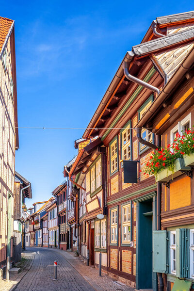 Historical city of Wernigerode, Harz, Germany