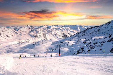 Zillertal Arena, Grimmselexpress, Tyrol, Avusturya 'da Kayak Tatili