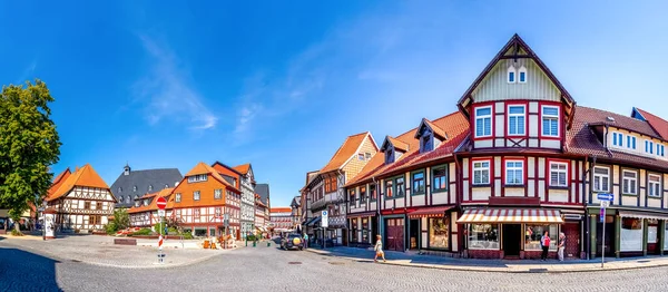 Historické Město Wernigerode Harz Německo — Stock fotografie