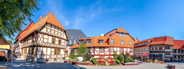 Ιστορική Πόλη Wernigerode Harz Γερμανία — Φωτογραφία Αρχείου