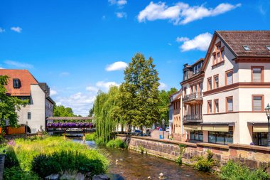 Tarihsel şehir Ettlingen, Almanya 