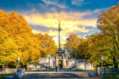 Friedensengel Münih, Bavyera, Almanya 