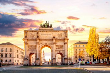 Zafer Kapısı, Münih, Bavyera, Almanya 