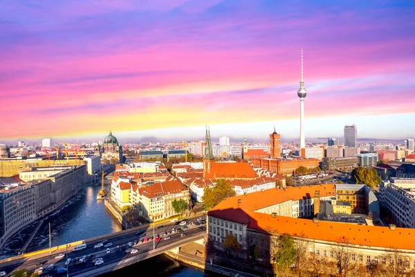 Televizní Věž Berlíně Německo — Stock fotografie