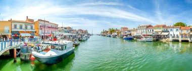 Marina of La Grau Du Roi, Camargue, France  clipart