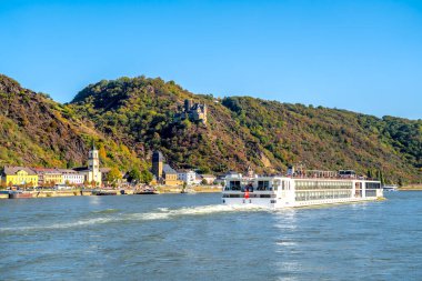 Orta Ren Vadisi, Sankt Goar ve Sankt Goarshausen arasında, Almanya 