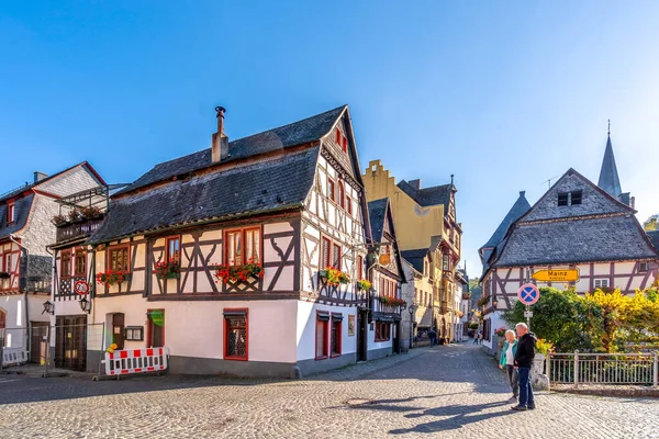 Bacharch Történelmi Városa Németország — Stock Fotó