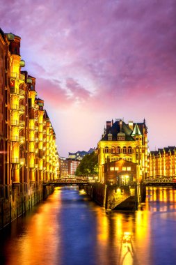 Speicherstadt Hamburg, Almanya 