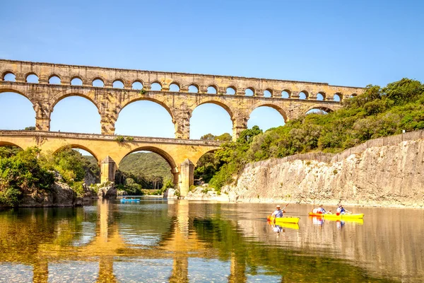 Pont Du Gard Köprüsü, Vers Pont Du Gard, Fransa 