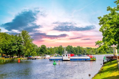 Caputh, Schwielowsee, Brandenburg, Almanya 