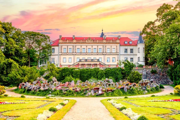 Castle Wiesenburg Βρανδεμβούργο Γερμανία — Φωτογραφία Αρχείου