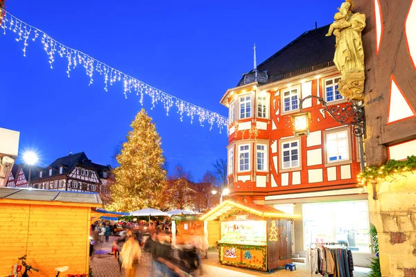 Christmas Market Bensheim Hessen Germany Royalty Free Stock Photos