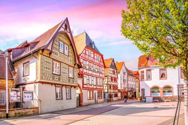 Tarihsel Şehir Bensheim Almanya — Stok fotoğraf