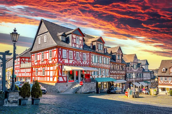 Tarihsel Şehir Braunfels Almanya — Stok fotoğraf