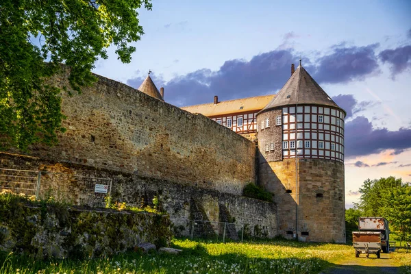 Schloss Herzberg Hessen Deutschland — Stockfoto