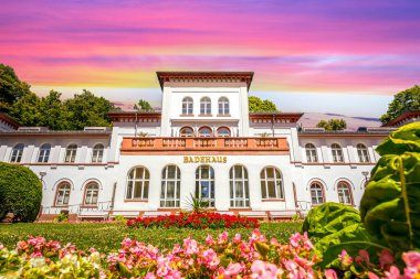 Bath House Bad Soden, Hessen, Almanya 