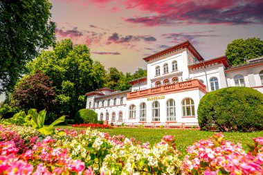 Bath House Bad Soden, Hessen, Almanya 