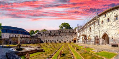 Abbey Arnsburg, Lich, Hessen, Almanya 