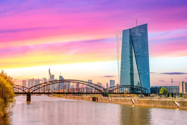 stock image European Central Bank, Frankfurt am Main, Hessen, Germany 