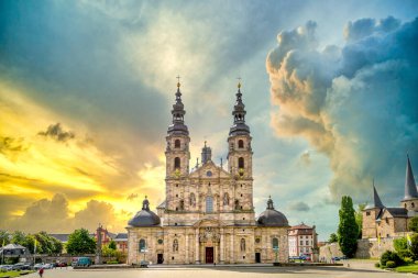 Katedral, Fulda, Hessen, Almanya 