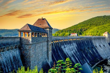 Edersee Gölü, Hessen, Almanya 