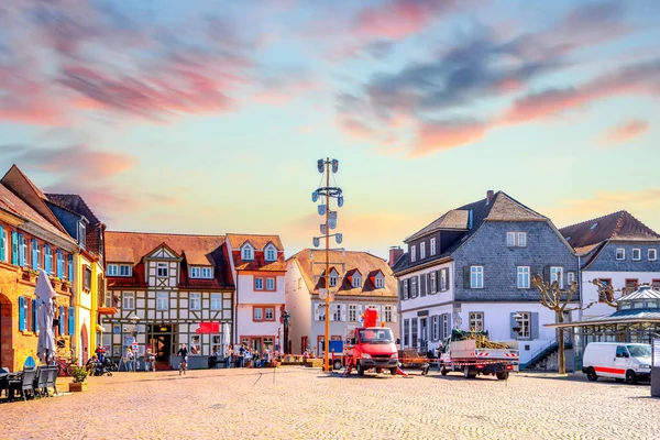 Historiska Staden Dieburg Hessen Tyskland — Stockfoto