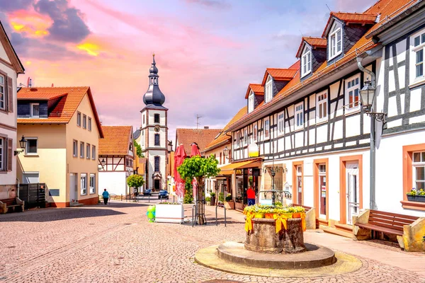 Eski Şehir Gersfeld Hessen Almanya — Stok fotoğraf