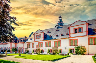 Weilburg 'daki Kale, Hesse, Almanya 