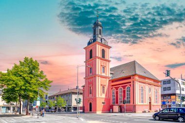 Kilise, Ruesselsheim, Hessen, Almanya 