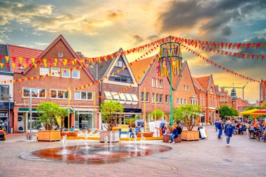 Old city of Meppen, Germany 