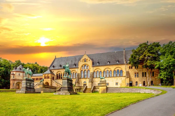 Kaiserpfalz Goslar Lower Saxony Germany — Stockfoto