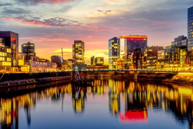 Media Harbour, Duesseldorf, NRW, Germany 